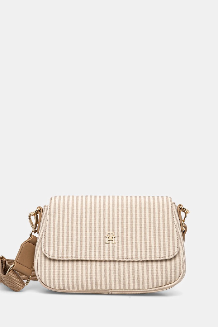 Kabelka Tommy Hilfiger vzorovaný béžová AW0AW17166