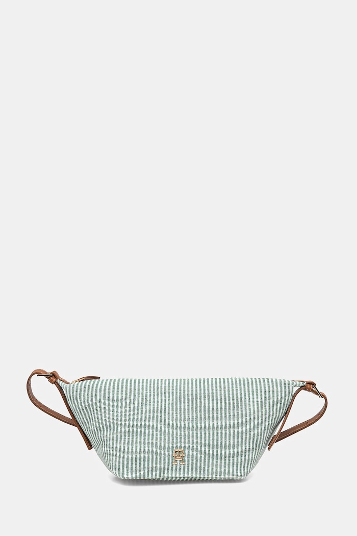 Kabelka Tommy Hilfiger vzorovaný zelená AW0AW17177