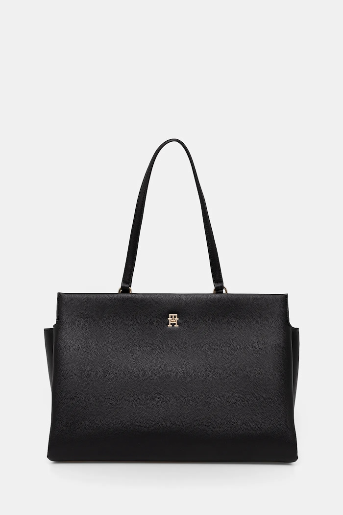 Tommy Hilfiger torebka mieści A4 czarny AW0AW17197