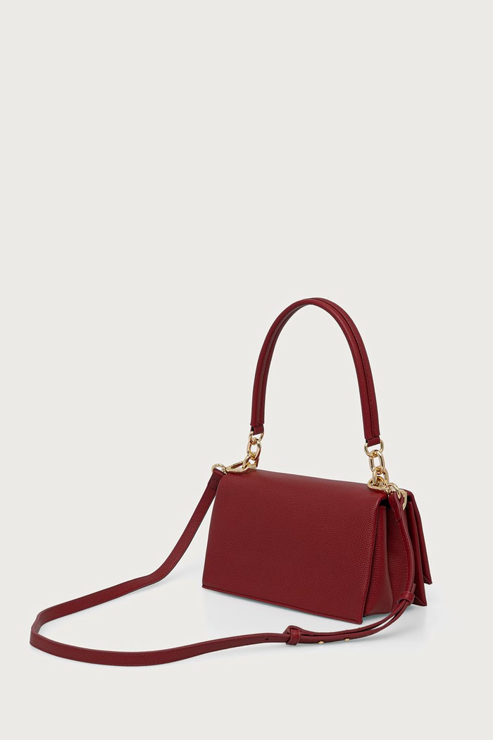 Dodaci Tommy Hilfiger Crossbody torba za žene od imitacije kože AW0AW17216 crvena