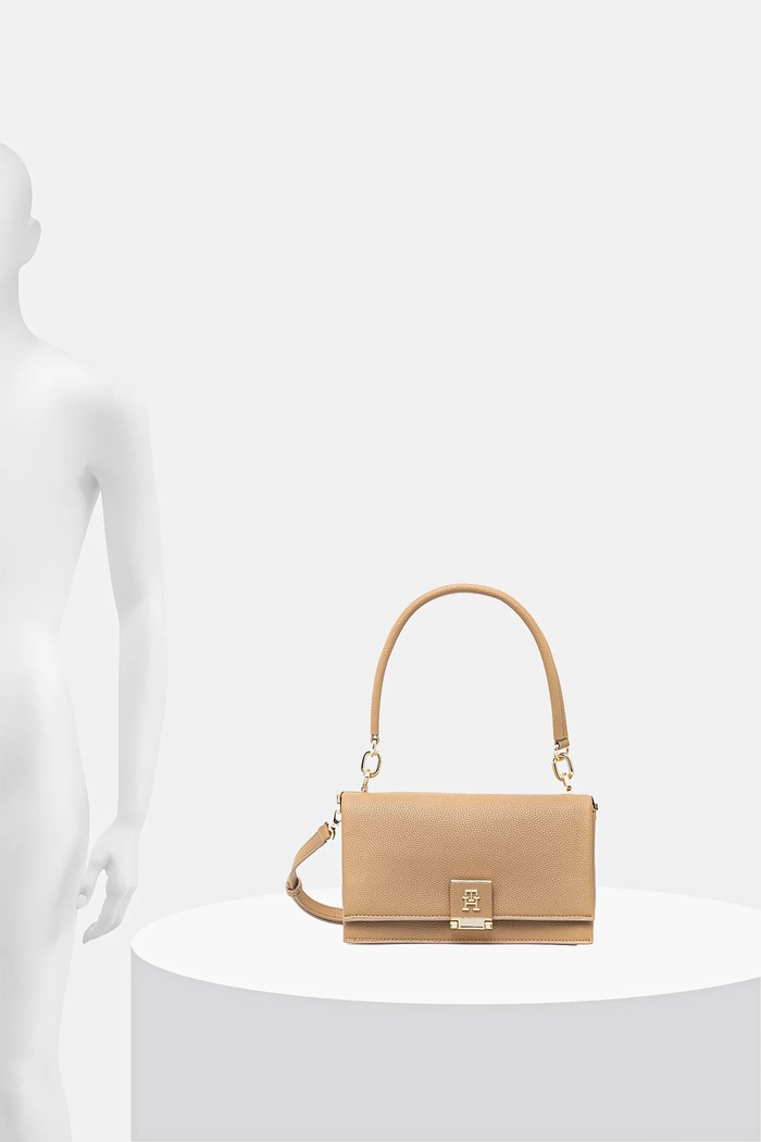 Tommy Hilfiger crossbody torbica ženska iz umetnega usnja AW0AW17216