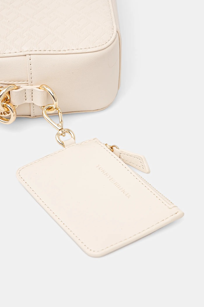 Τσάντα Tommy Hilfiger μπεζ AW0AW17221