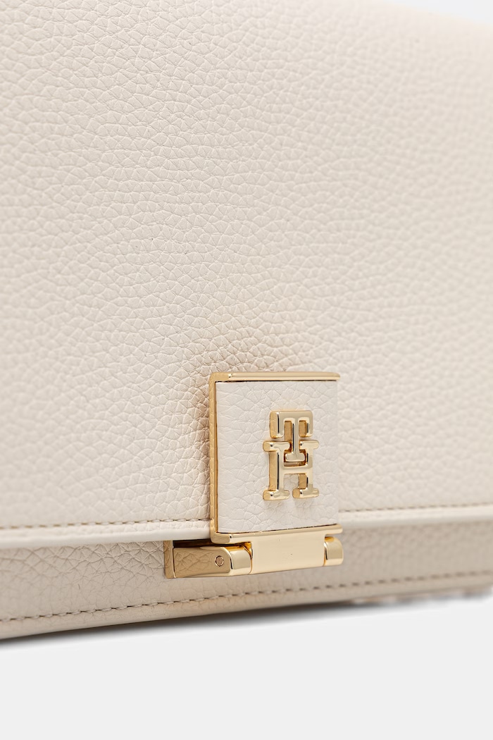 Tommy Hilfiger crossbody kabelka dámská z imitace kůže béžová AW0AW17403