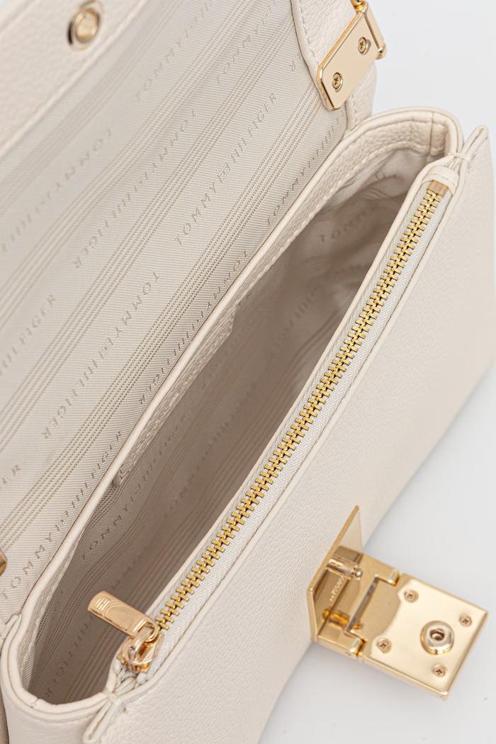 Tommy Hilfiger crossbody kabelka dámská z imitace kůže AW0AW17403 béžová