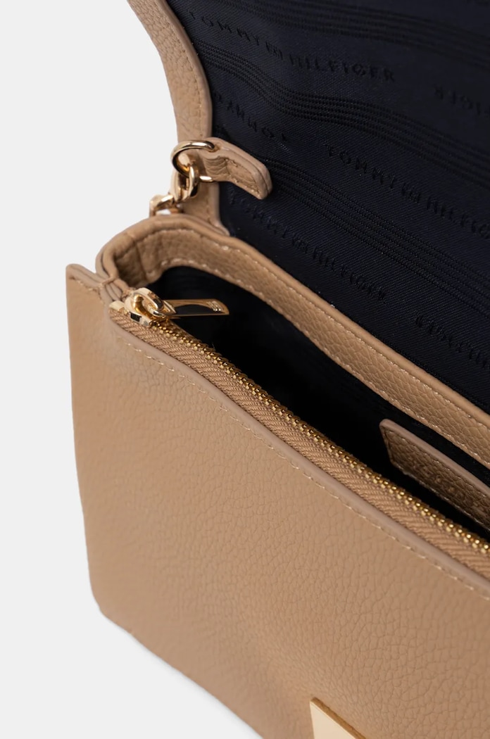 Tommy Hilfiger crossbody kabelka dámská z imitace kůže AW0AW17403 béžová