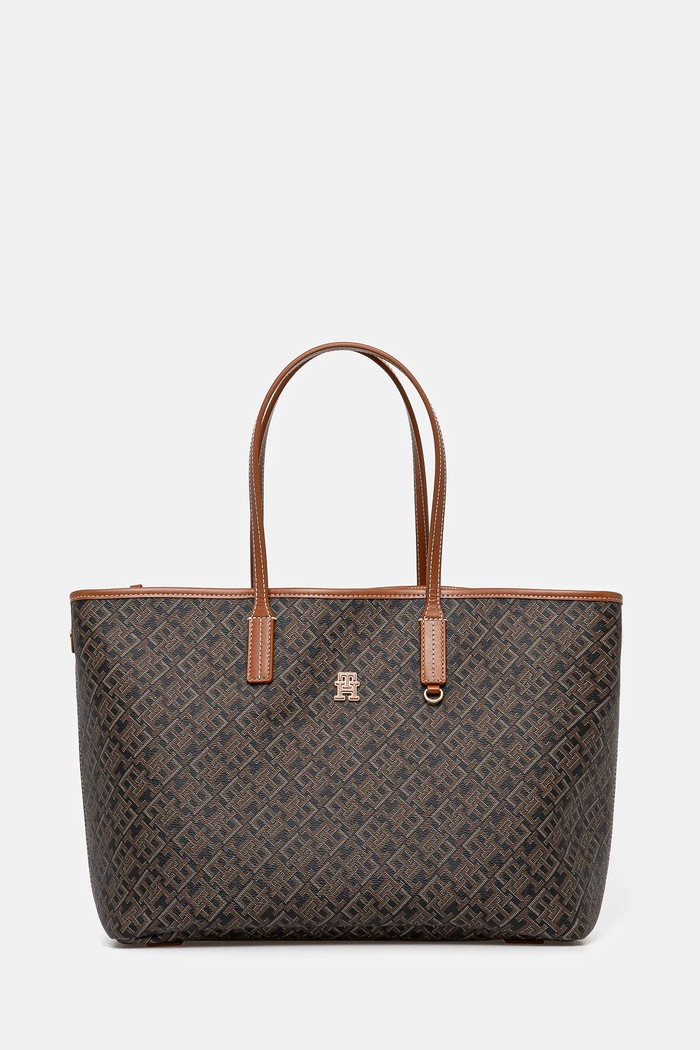 Tommy Hilfiger geantă shopper pentru femei incape in A4 maro AW0AW17416