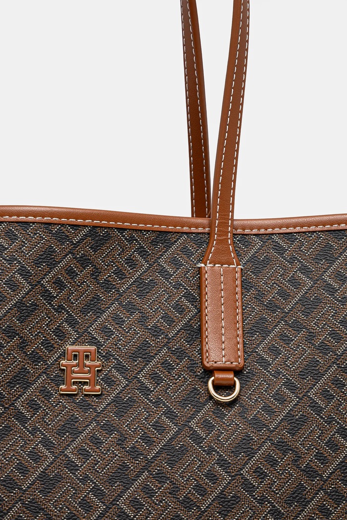 Tommy Hilfiger geantă shopper pentru femei maro AW0AW17416