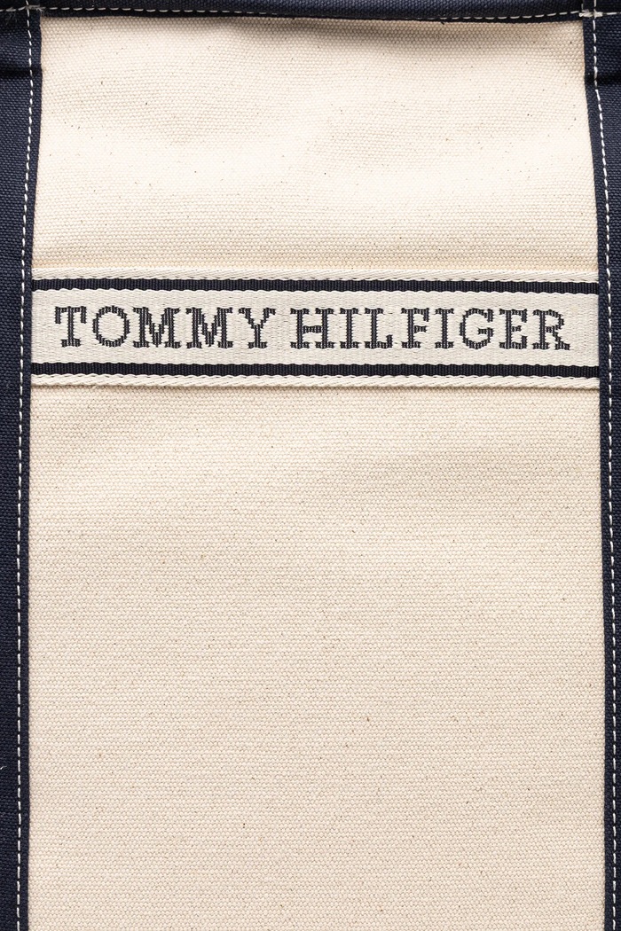 Doplňky Bavlněná kabelka Tommy Hilfiger AW0AW17421 béžová