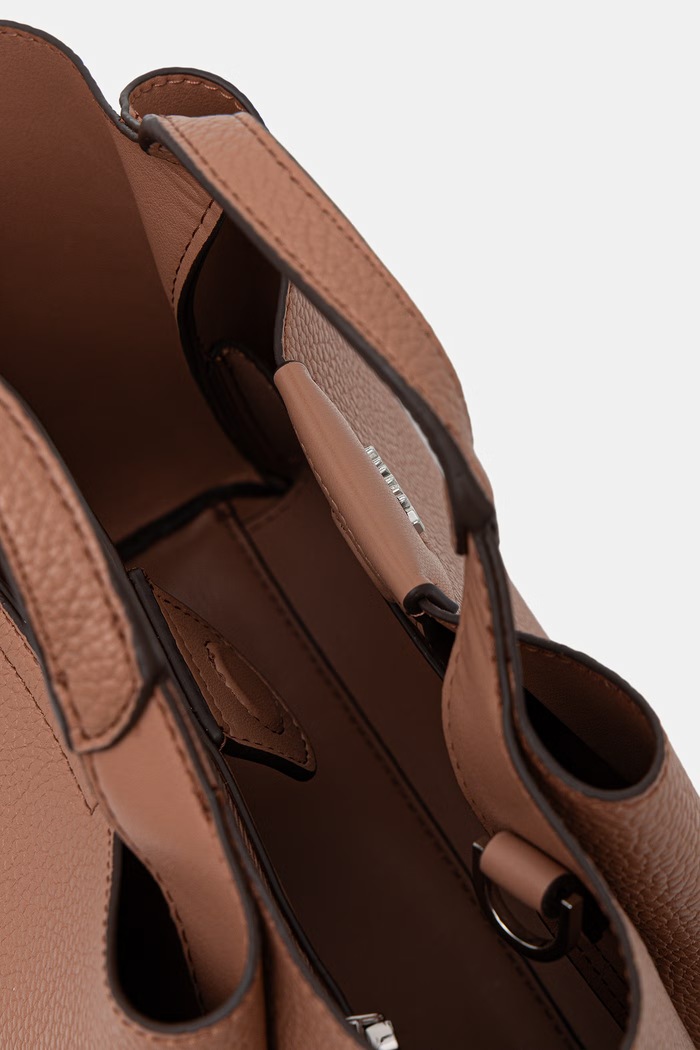 DKNY torebka crossbody damska z imitacji skóry R51DYJ07 beżowy