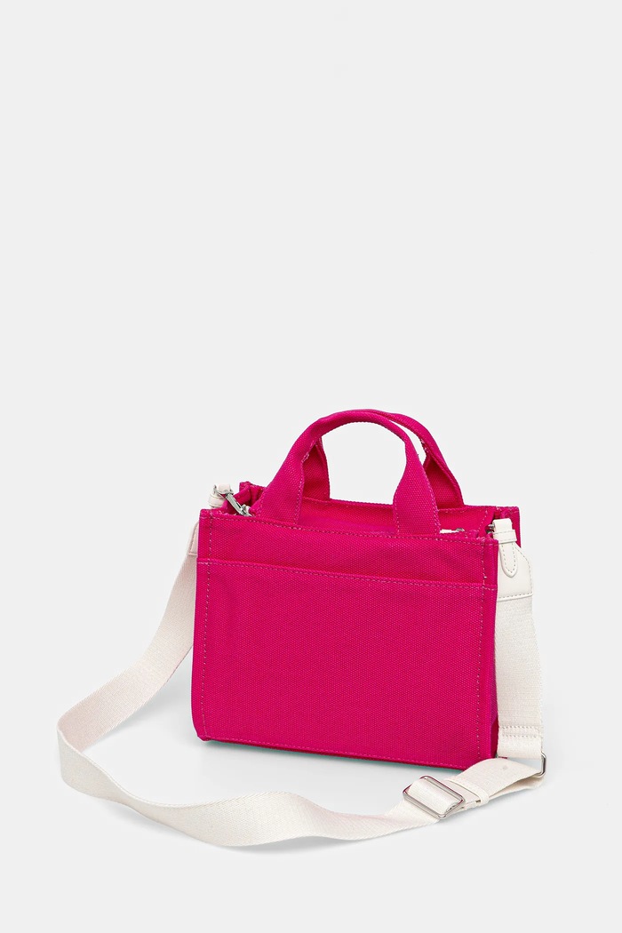 Accesorii DKNY geantă crossbody pentru femei din bumbac R41AOC80 roz