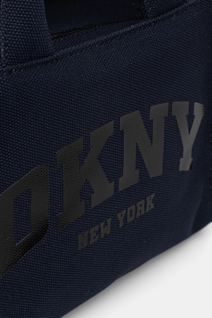 DKNY crossbody kabelka dámska bavlnená tmavomodrá R41AOC80