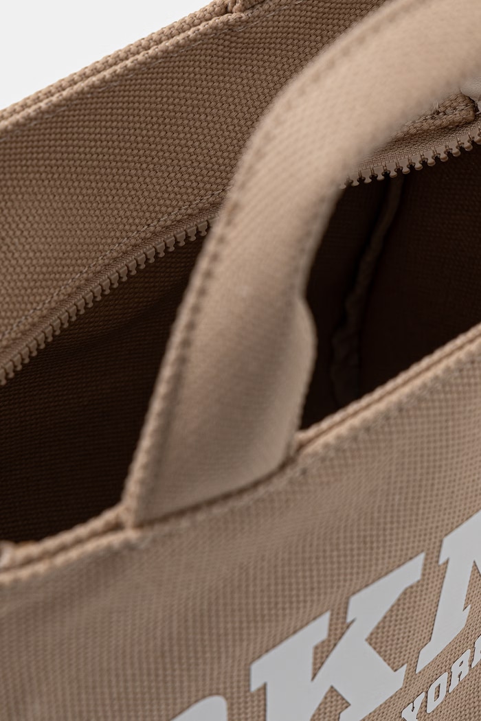 DKNY keresztpántos táska női pamut R41AOC80 bézs