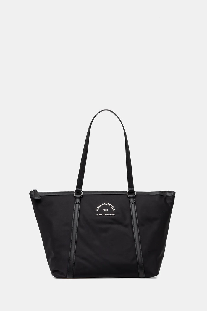 Чанта Karl Lagerfeld изчистен черен A2W30080