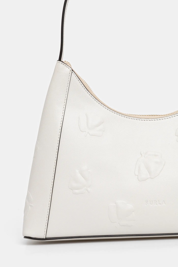 Kožená kabelka Furla béžová WB00782.BX3822.1704S