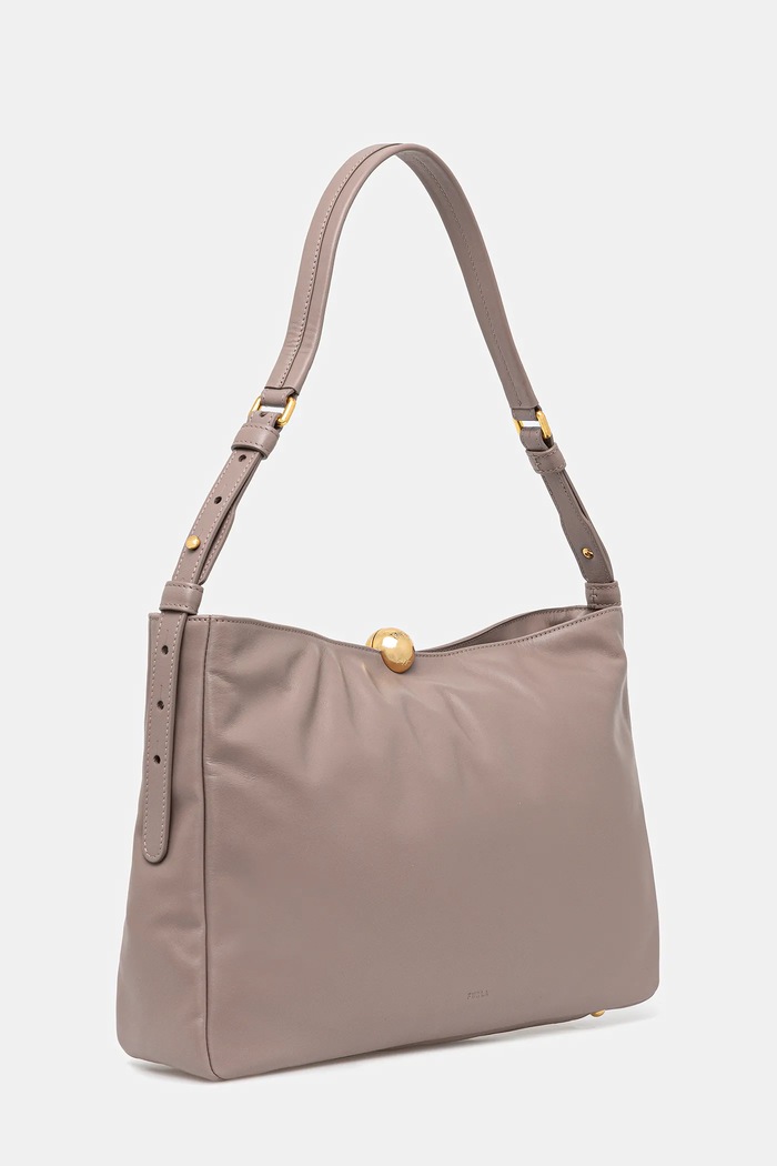 Furla torebka skórzana WB01365.BX3168.MA200 szary AA00