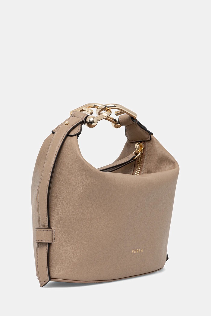 Furla bőr táska WE00725.BX2045.1257S barna SS25