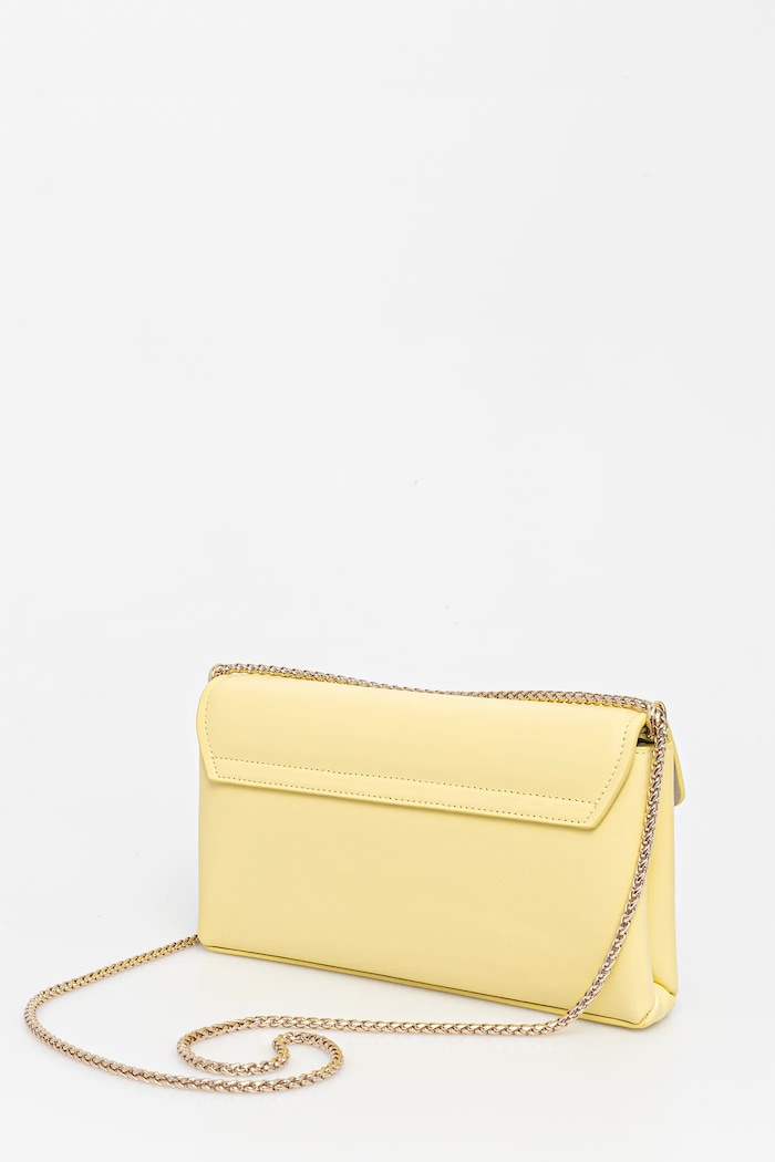 Akcesoria Furla torebka skórzana WB01517.BX3227.3684S żółty