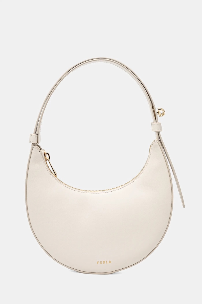 Furla torebka skórzana skóra licowa beżowy WE00649.AX0733.PNN00