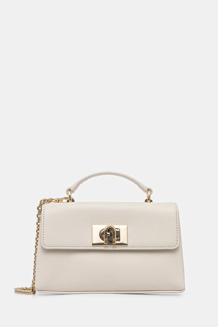 Кожаная сумочка Furla кожа бежевый WE00423.ARE000.PNN00