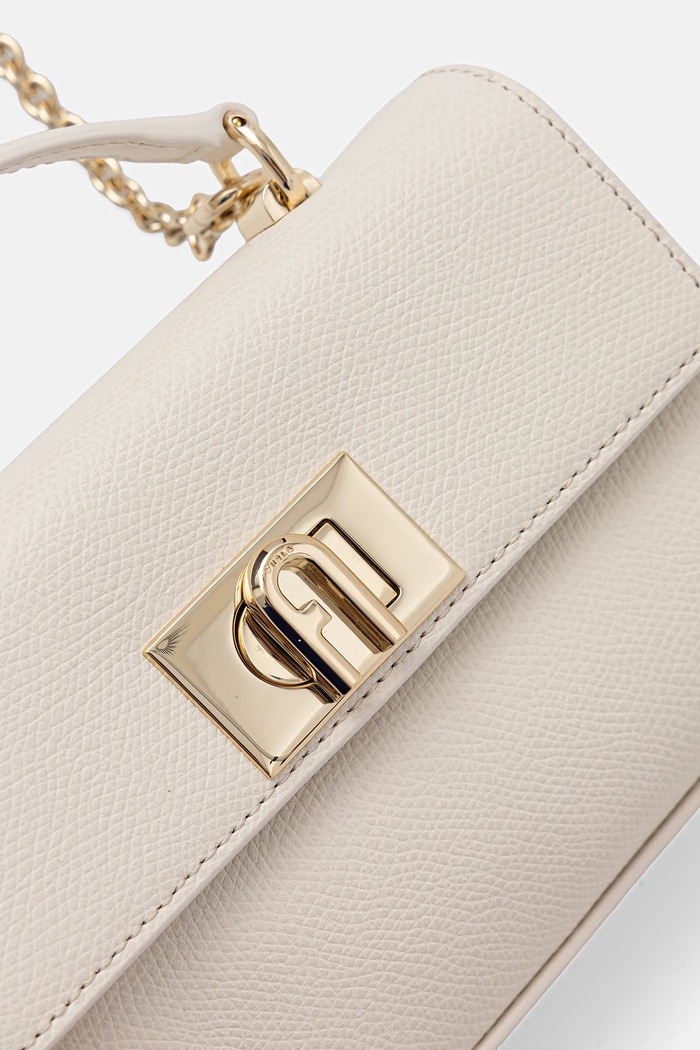 Кожаная сумочка Furla бежевый WE00423.ARE000.PNN00