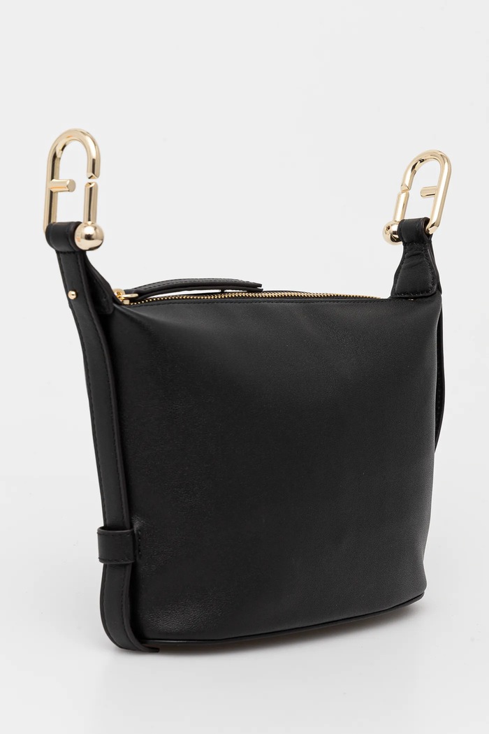 Kožená kabelka Furla WE00725.BX2045.O6000 černá SS25
