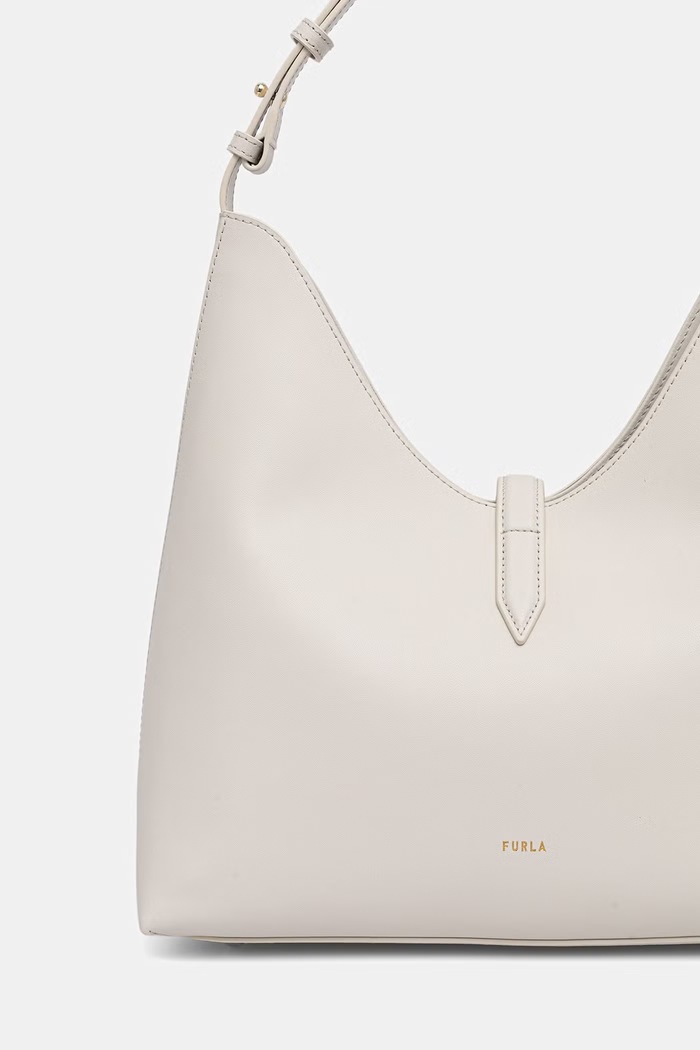 Akcesoria Furla torebka hobo damska skórzana WB01499.BX3104.1704S biały