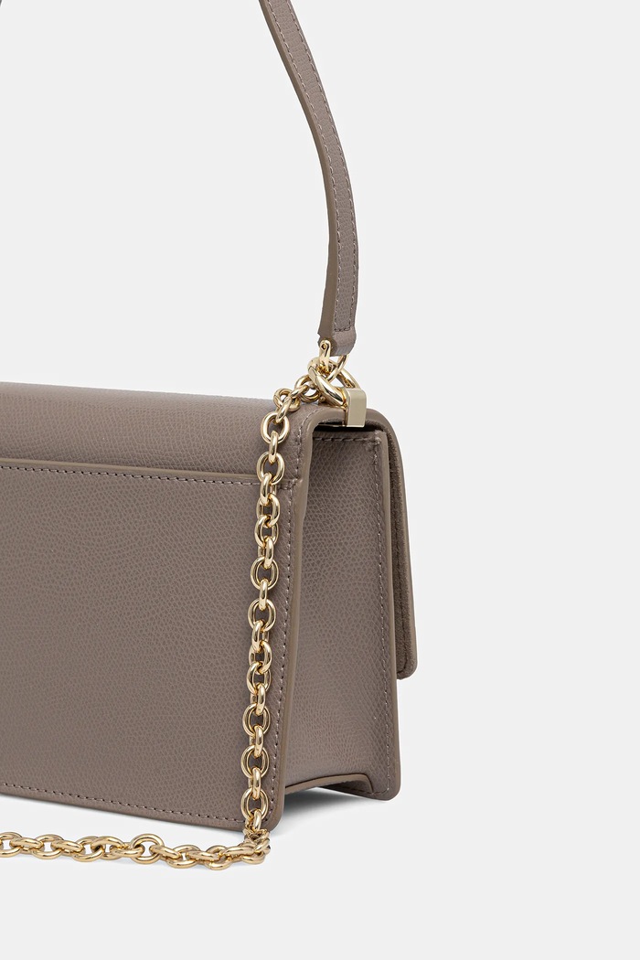 Accesorii Furla poșetă de piele BAFKACO.ARE000.2572S gri
