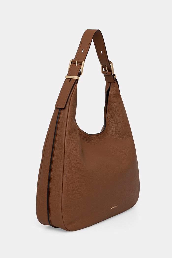 MICHAEL Michael Kors torebka hobo damska skórzana 30F4GY5H3L brązowy AA00