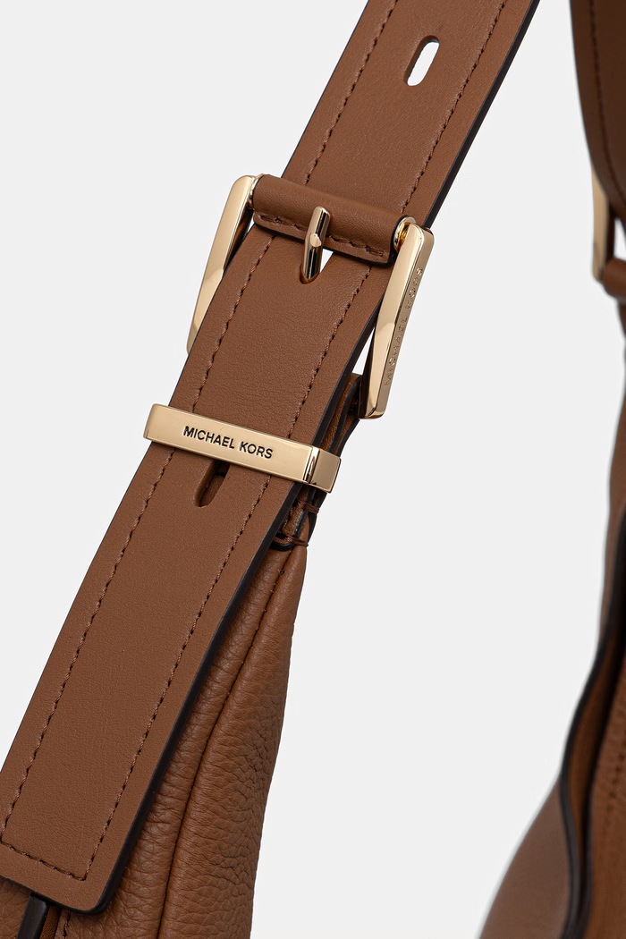 Akcesoria MICHAEL Michael Kors torebka hobo damska skórzana 30F4GY5H3L brązowy