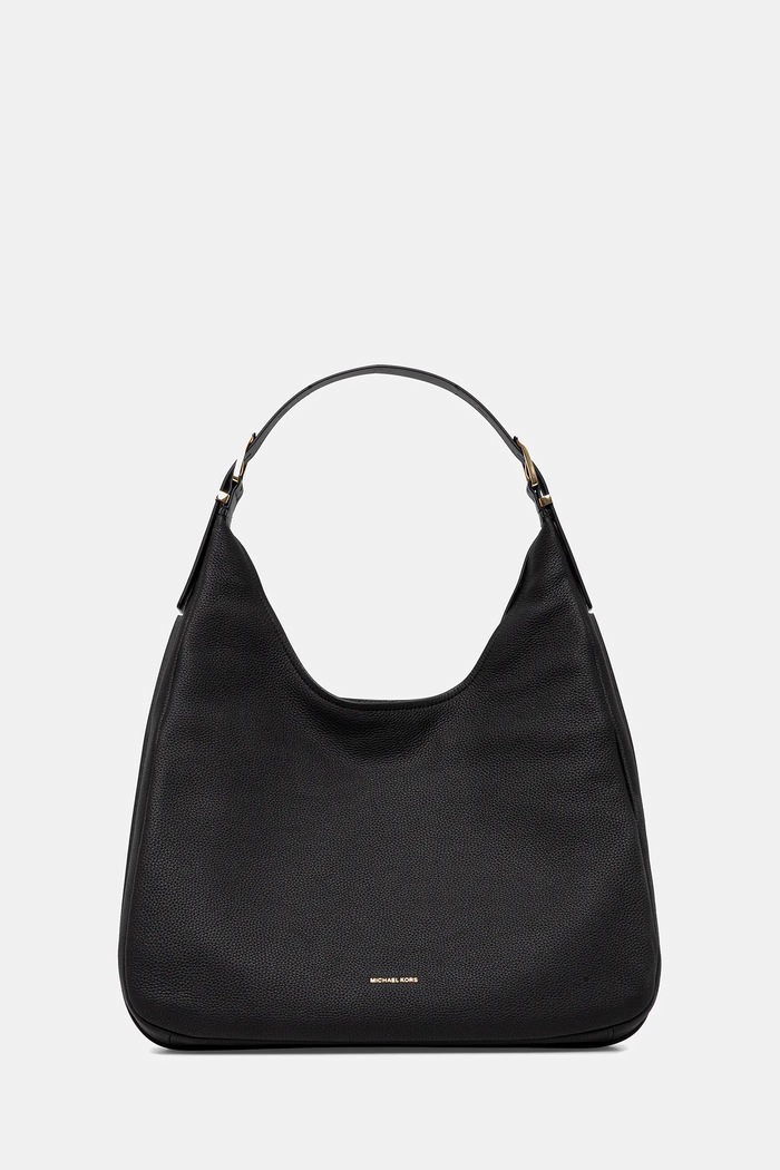 Kožna torba MICHAEL Michael Kors Planet friendly crna 30F4GY5H3L