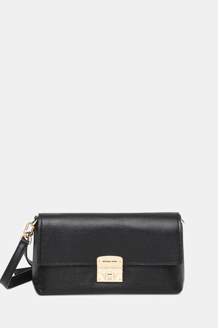 Τσάντα MICHAEL Michael Kors λείο δέρμα μαύρο 32S5G9XC8T