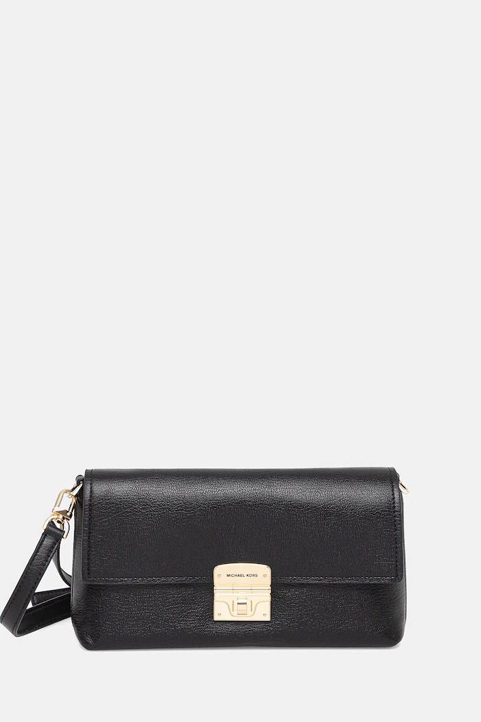 Τσάντα MICHAEL Michael Kors λείο δέρμα μαύρο 32S5G9XC8T
