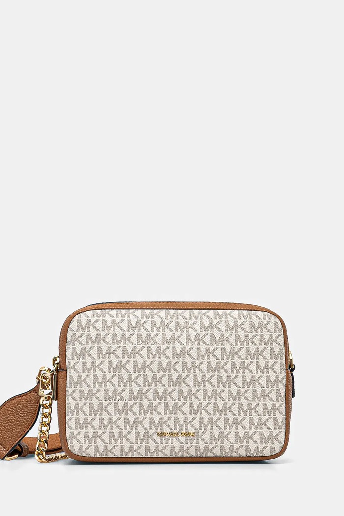 MICHAEL Michael Kors torebka nie mieści A4 beżowy 32S5GYTC5B