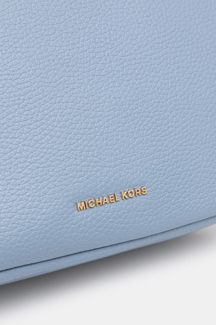 MICHAEL Michael Kors poșetă de piele albastru 32S5GYTC5L