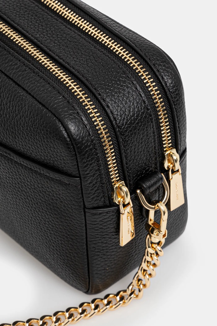 Kožená kabelka MICHAEL Michael Kors 32S5GYTC5L černá