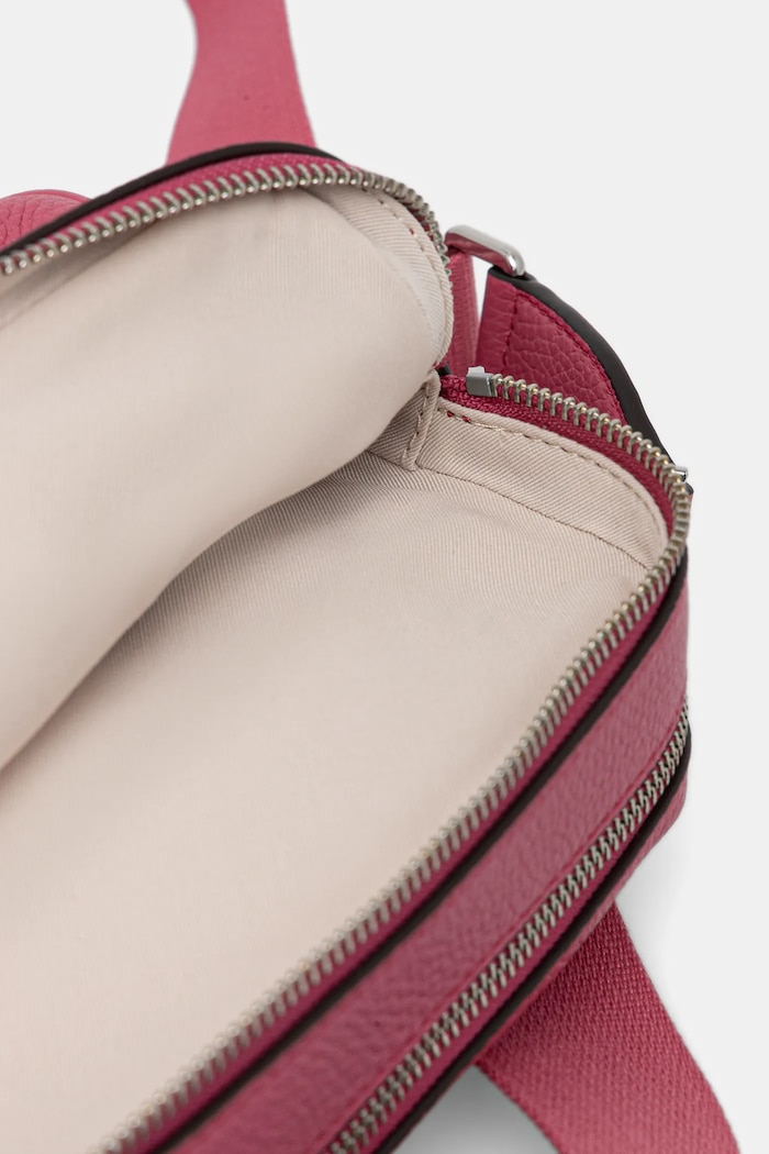 Δερμάτινη τσάντα MICHAEL Michael Kors 32S5SYTC5L ροζ