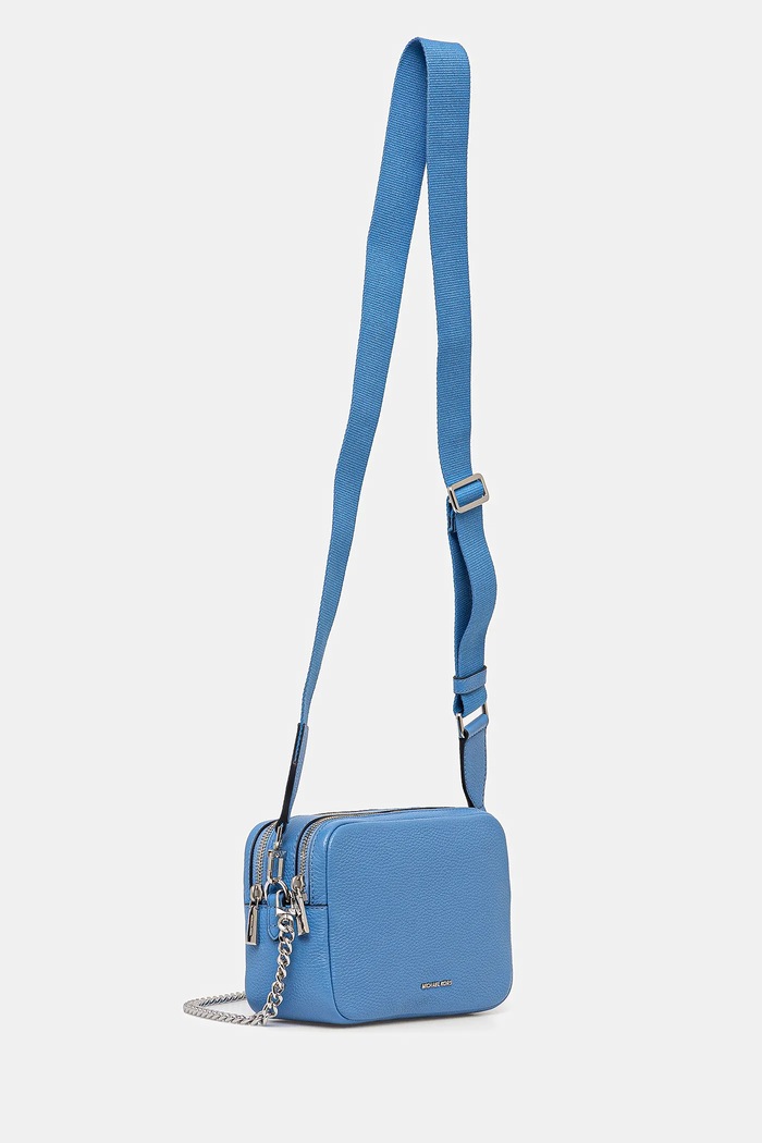 MICHAEL Michael Kors bőr táska 32S5SYTC5L kék AA00