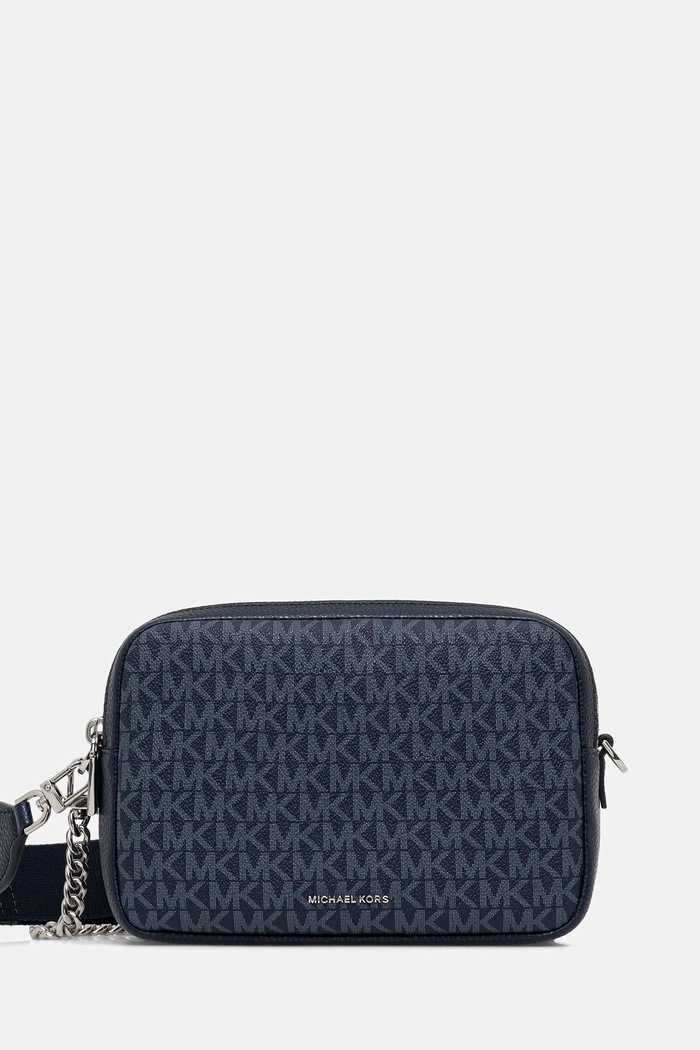 MICHAEL Michael Kors poșetă de piele nu incape in A4 albastru 32S5SYTC5V