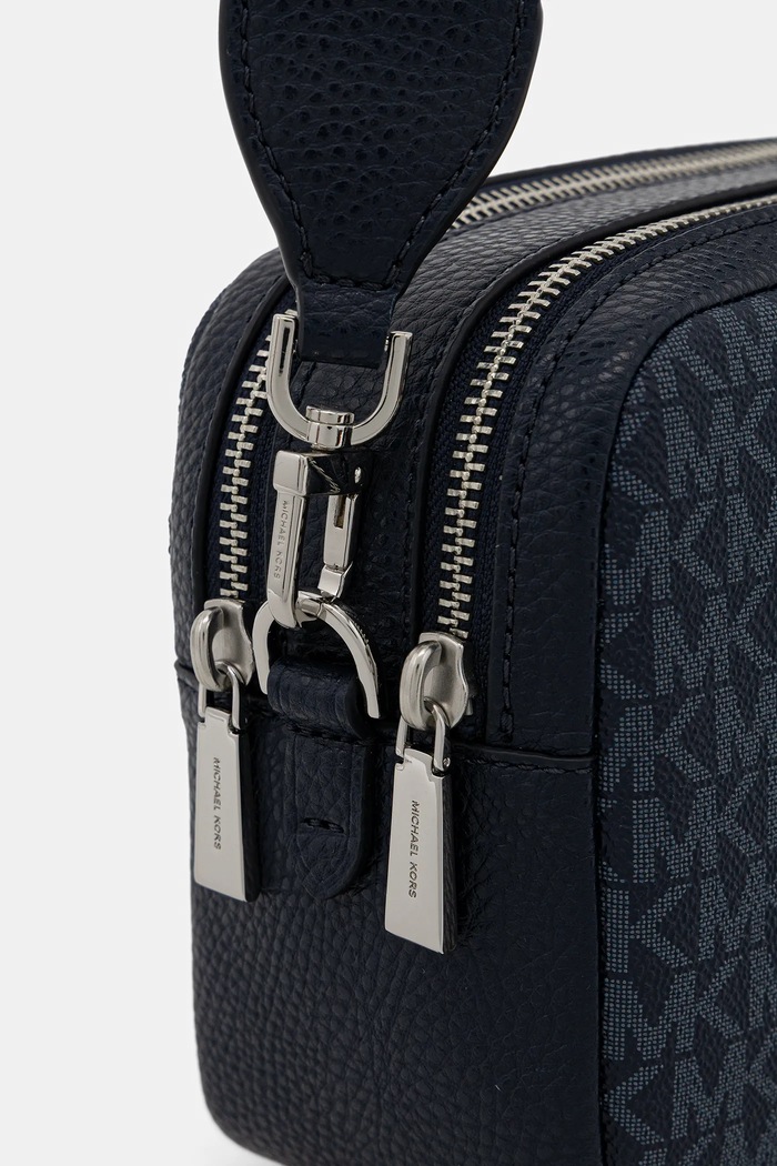 MICHAEL Michael Kors poșetă de piele albastru 32S5SYTC5V