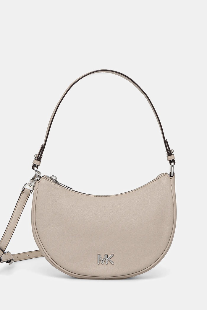 MICHAEL Michael Kors torebka skórzana skóra licowa beżowy 32S5S8QU1L