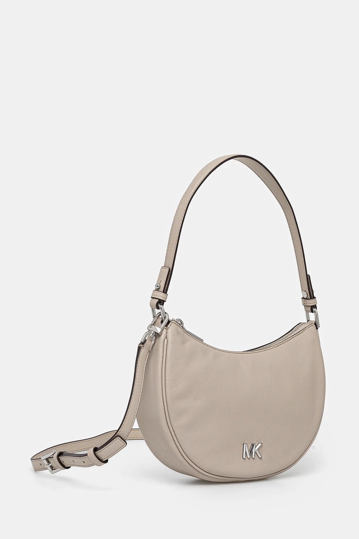 MICHAEL Michael Kors torebka skórzana 32S5S8QU1L beżowy SS25