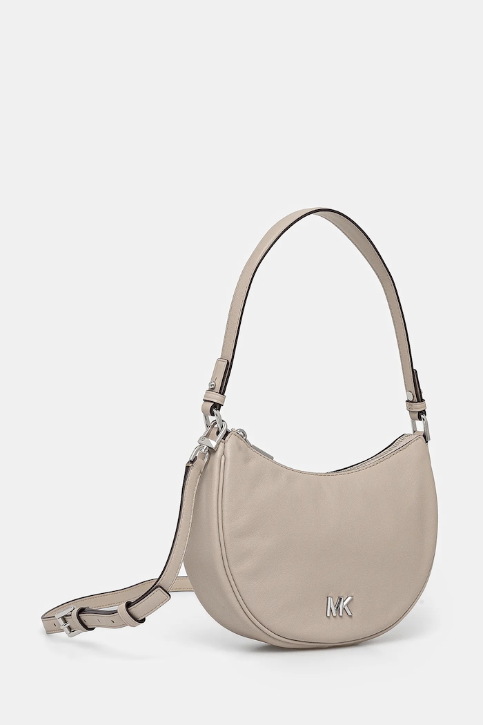 MICHAEL Michael Kors torebka skórzana 32S5S8QU1L beżowy SS25