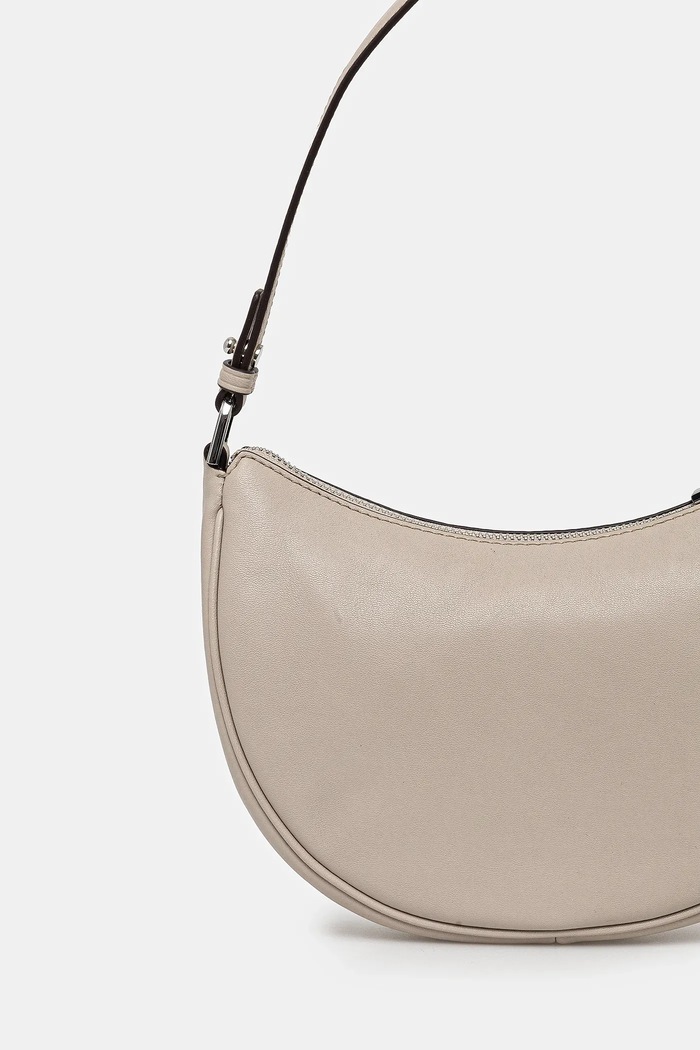 Akcesoria MICHAEL Michael Kors torebka skórzana 32S5S8QU1L beżowy
