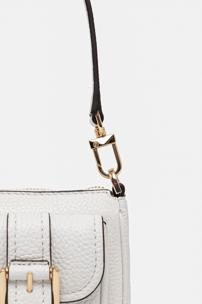 Kožená kabelka MICHAEL Michael Kors bílá 32S5GZCU1L