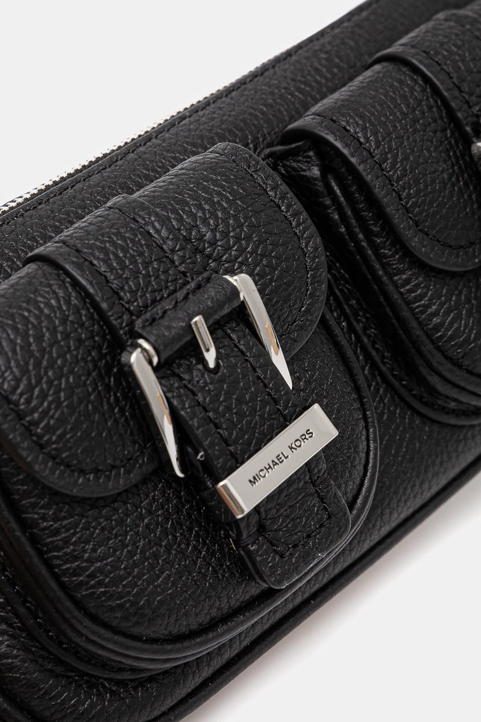 Poseta de piele MICHAEL Michael Kors 32S5SZCU1L negru