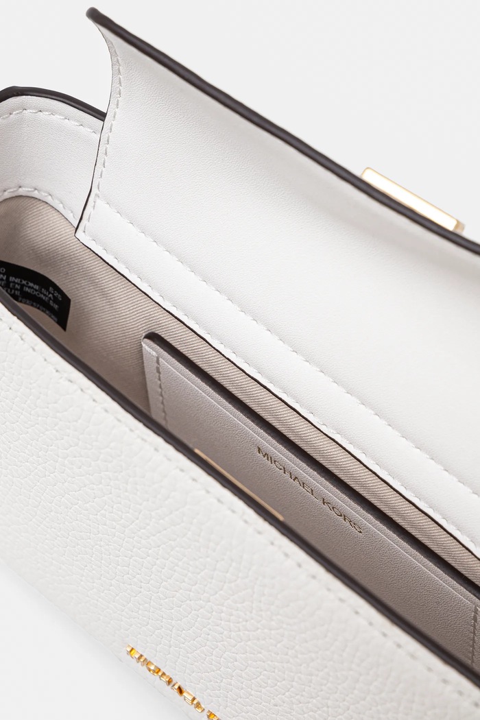 MICHAEL Michael Kors torebka skórzana 32S5GYTU1L biały
