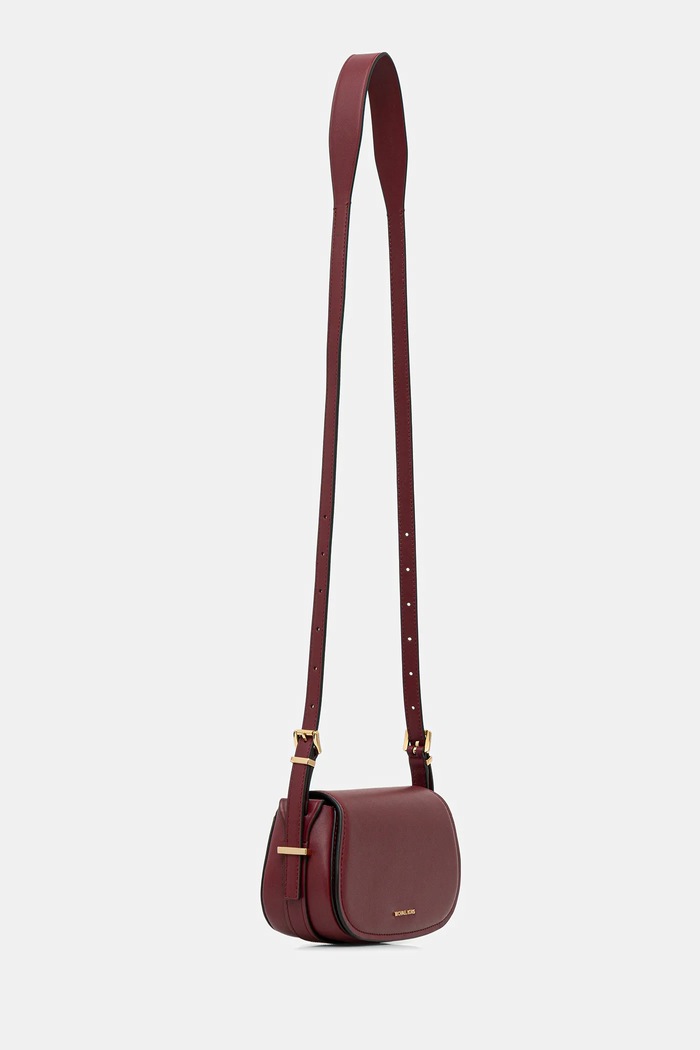 MICHAEL Michael Kors Torebka skórzana 32S5GL0C1L bordowy SS25