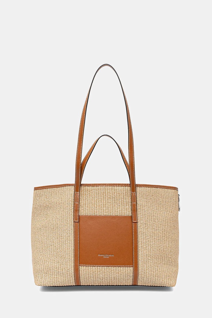 Gianni Chiarini torebka SUPERLIGHT skóra licowa brązowy BS.10356.CST.DNM