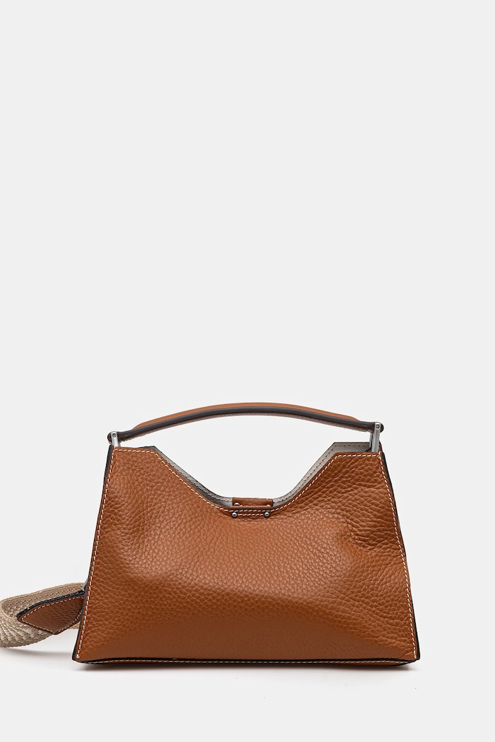 Gianni Chiarini torebka skórzana AURORA BS.10565.RNGDBL.NAETN brązowy SS25