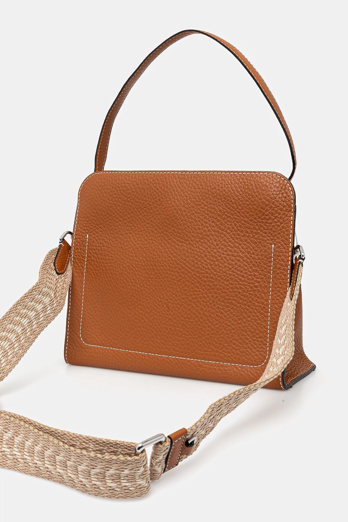 Αξεσουάρ Τσάντα Gianni Chiarini ASIA BS.11236.RNGDBL.NAETN καφέ